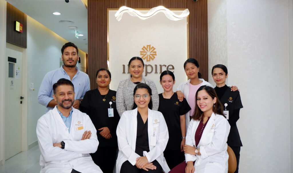 Inspire Dental Clinic team in Oud Metha, Dubai